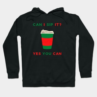 Retro Coffee Can I Kick it Hoodie